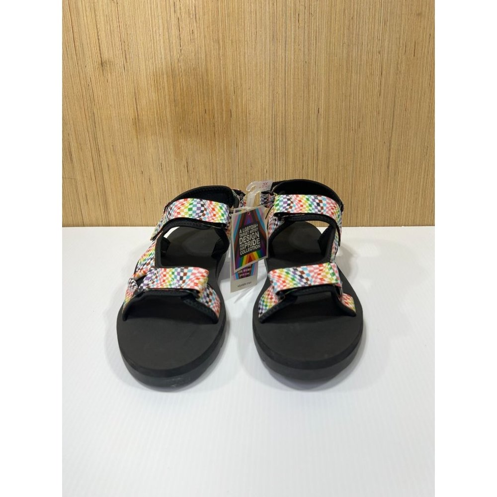 Pride - Debbie Sandals With Adjustable Strap Unisex - Women # 13 / Men # 11